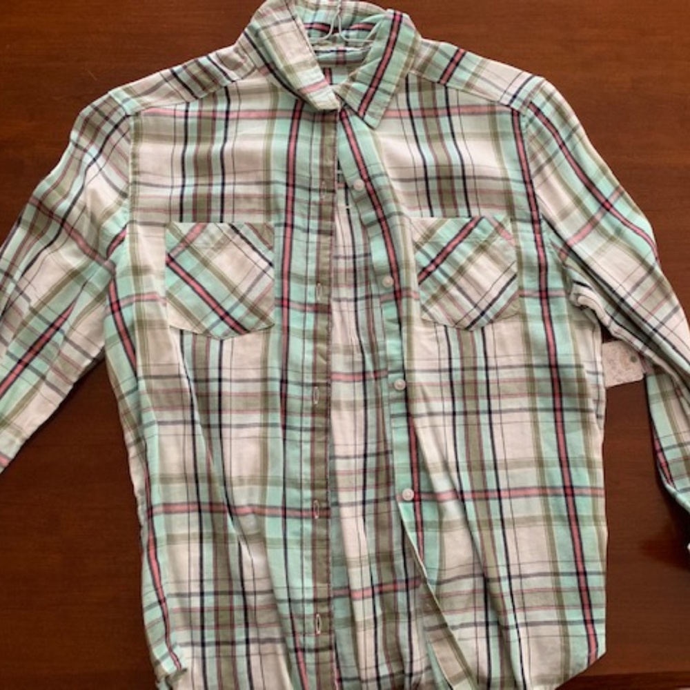 Girls Mudd Button Down Shirt